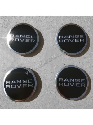Заглушки в диски с логотипом Range Rover